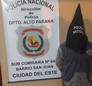 Víctimas desarman y reducen a golpes a un motochorro en Ciudad del Este - ABC en el Este - ABC Color