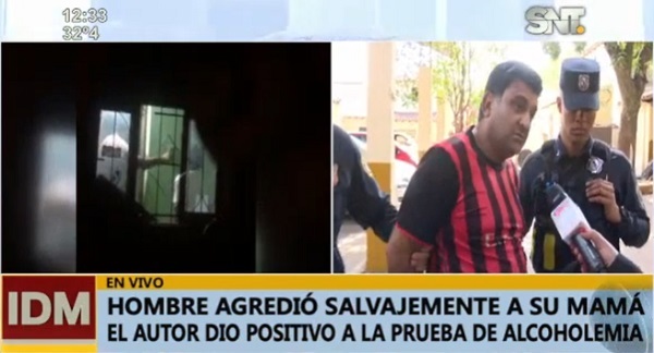 Imputado por violencia familiar niega haber agredido a su madre