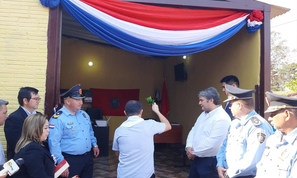 Habilitan subcomisaría en Villa Clarita de Coronel Oviedo - OviedoPress