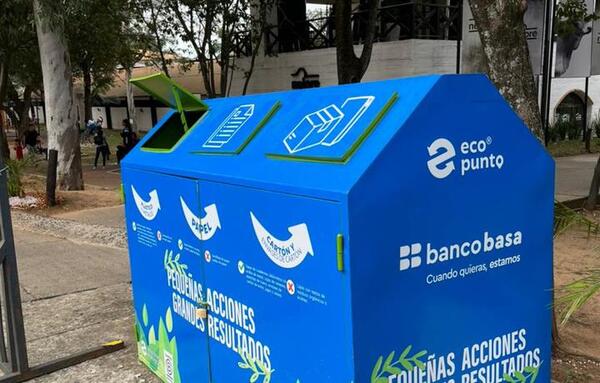 Banco Basa apoyó el reciclaje en la Expo