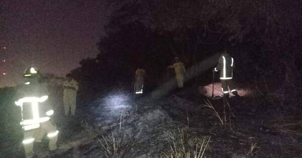 La Nación / Se registró incendio de media magnitud en el cerro Ñemby