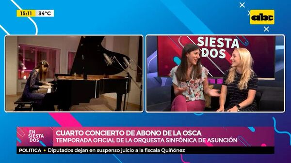 Cuarto concierto de abono de la OSCA - Ensiestados - ABC Color