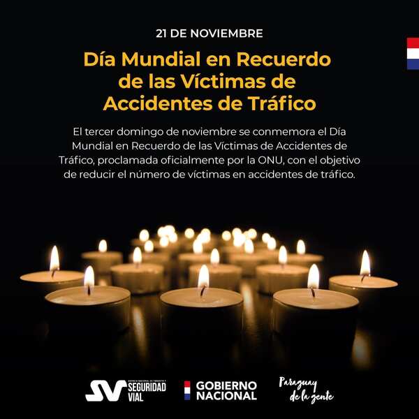 Día Mundial en Recuerdo de las Víctimas de los Accidentes de Tráfico | 1000 Noticias