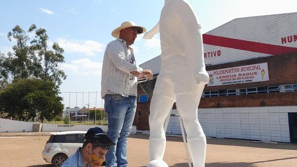 En Concepción preparan un monumento dedicado a futbolistas