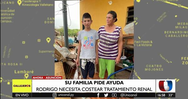 Madre de escasos recursos ruega ayuda para su hijo enfermo