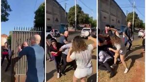 Inquilinos y los dueños de una casa se trenzaron a golpes