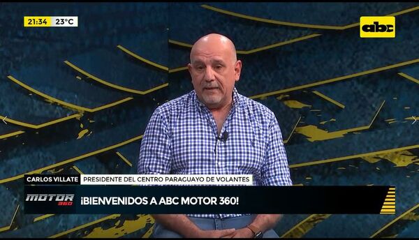 Carlos Villate: “La verdad que estamos bastante preocupados, hoy hubiésemos querido tener un calendario definido...” - ABC Motor 360 - ABC Color
