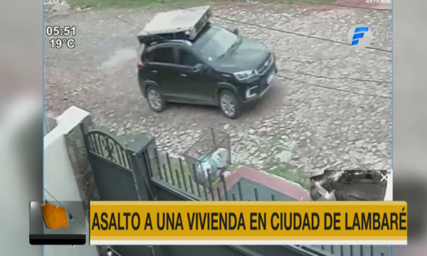 Asalto a vivienda en la ciudad de Lambaré | Telefuturo