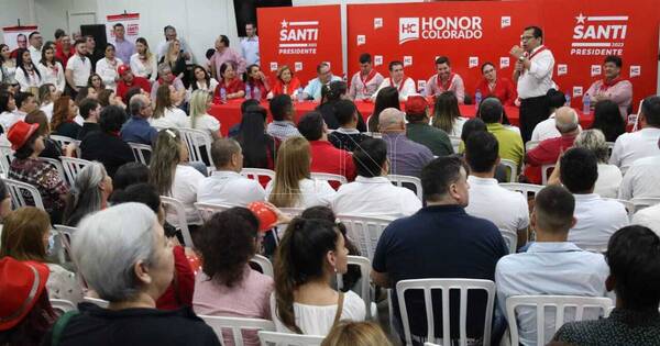 La Nación / Honor Colorado no cederá a la infamia y persecución de un proyecto corrupto, dijo Rojas