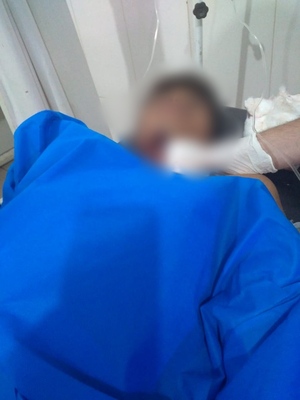 Indígena casi muere degollado en la terminal de Santa Rita - La Clave