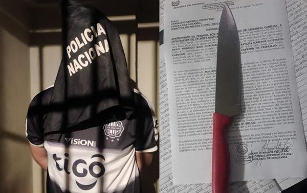 Detienen a un hombre por agredir con cuchillo a su pareja y suegra en Coronel Oviedo – Prensa 5