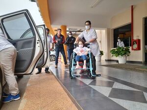 Nahiara ya está de alta y retorna a su casa tras trasplante de corazón - Nacionales - ABC Color