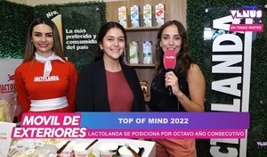 Lactolanda galardonado por octavo año consecutivo en el Top Of Mind 2022