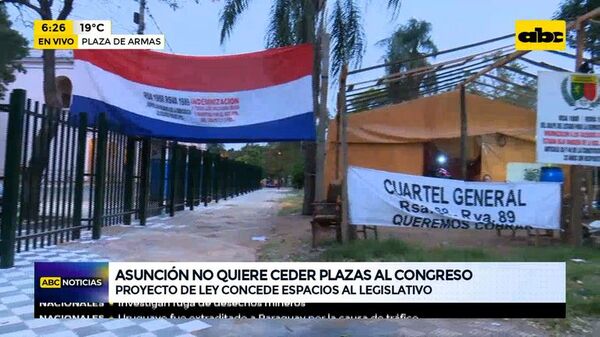 Plazas no pasarán a ser propiedad del Congreso, según ministro de Cultura - A La Gran 7-30 - ABC Color