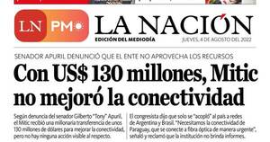 La Nación / LN PM: edición mediodía del 4 de agosto