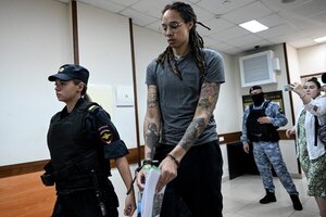 Basquetbolista de EEUU, condenada a nueve años en Rusia por tráfico de drogas