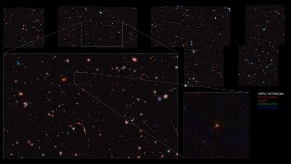 El Webb enseña la que puede ser una de las galaxias más lejanas