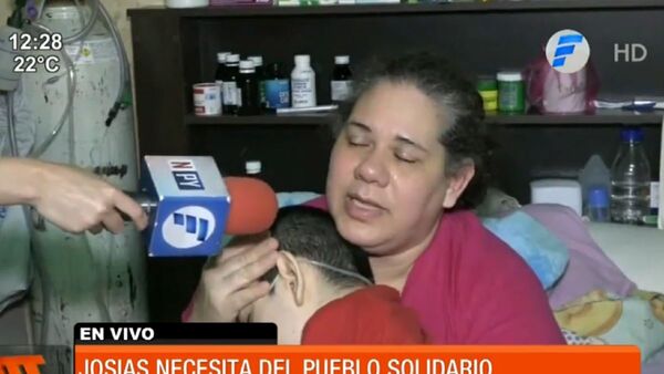 Niño necesita la ayuda solidaria para seguir luchando por su vida