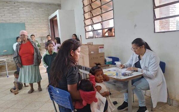 Salud asiste a familias indígenas de Itakyry