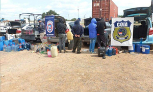 Limpio: Confiscaron 5.000 litros de combustible de contrabando en un operativo - OviedoPress