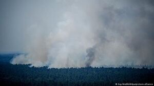Alemania: explosión de depósito de municiones desata incendio sin precedentes