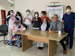 Exitoso trasplante: una niña de 6 años salió del hospital Acosta Ñu con un nuevo corazón - San Lorenzo Hoy