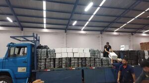 Aduanas incauta camión con varias mercaderías de contrabando
