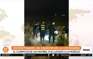 Hallan cuerpo de un hombre en canal de la Costanera de Asunción