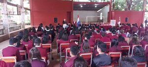 Iniciamos recorrido de la historia de San Lorenzo del Campo Grande en instituciones educativas » San Lorenzo PY