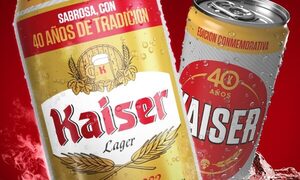 ¡Ediciones únicas de Kaiser para celebrar 40 años y en el día de la cerveza!