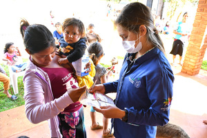 Reanudan asistencia sanitaria y odontológica en comunidades indígenas de Alto Paraná - La Clave