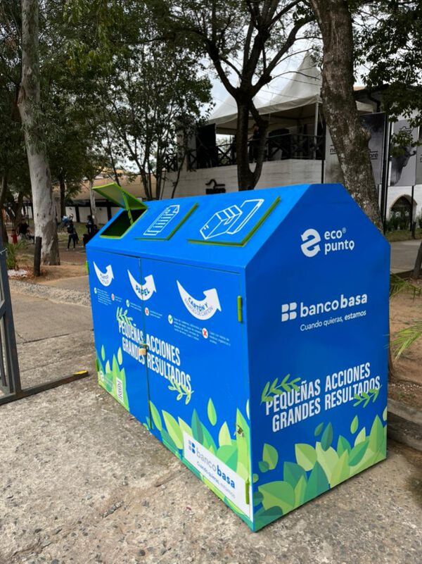 Banco Basa generó un importante impacto ambiental en la Expo