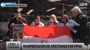 Diario HOY | Estafados por FIPSA se manifestaron para exigir respuestas a la Fiscalía