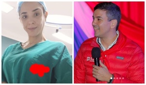 La “doctora fit” Thelma Martínez cuidó de Santi Peña durante su internación - Te Cuento Paraguay