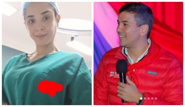 La “doctora fit” Thelma Martínez cuidó de Santi Peña durante su internación - Te Cuento Paraguay