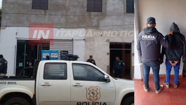 ALLANAMIENTO CON UN DETENIDO TRAS ASALTO EN CARMEN DEL PARANÁ