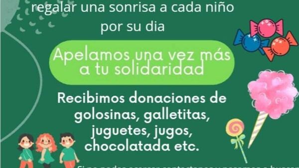 Agrupación de Bomberos pide colaboración para festejar el Día del Niño