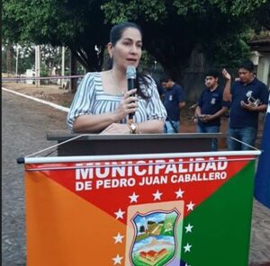 Municipalidad inauguró trabajos de pavimentación en el barrio San Gerardo de PJC