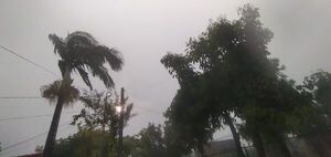 Alerta de tormentas: mucha lluvia y vientos de hasta 100 km/h - Nacionales - ABC Color