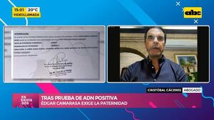 Tras prueba de ADN positiva - Ensiestados - ABC Color