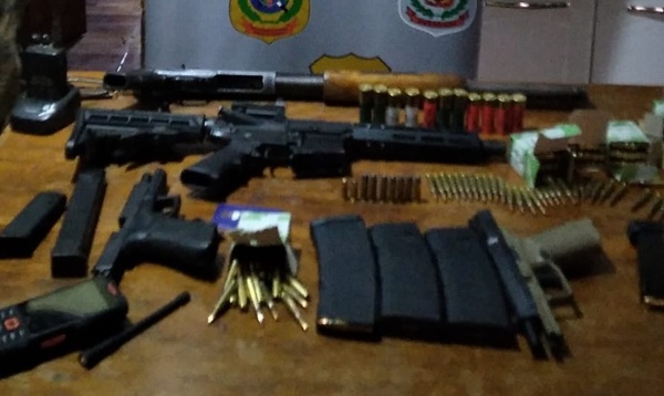 Detienen a presunto narco tras enfrentamiento en Canindeyú | 1000 Noticias