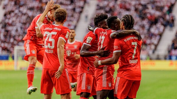 El Bayern Múnich arrolla al Eintracht en el arranque de la Bundesliga