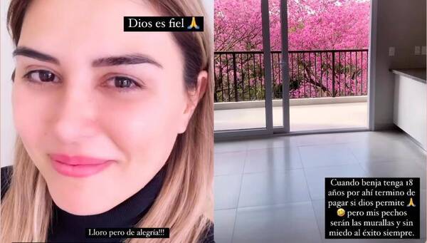 Crónica / Llora al poder cumplir un sueño, pensando en su hijo