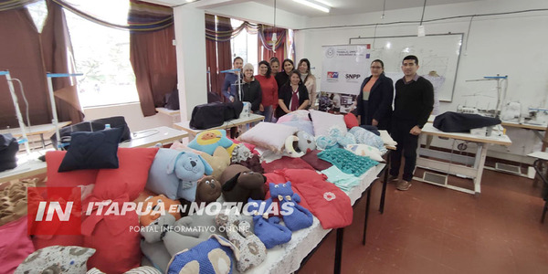 CLAUSURA DE CURSOS Y SOLIDARIDAD EN EL SNPP DE ENCARNACIÓN