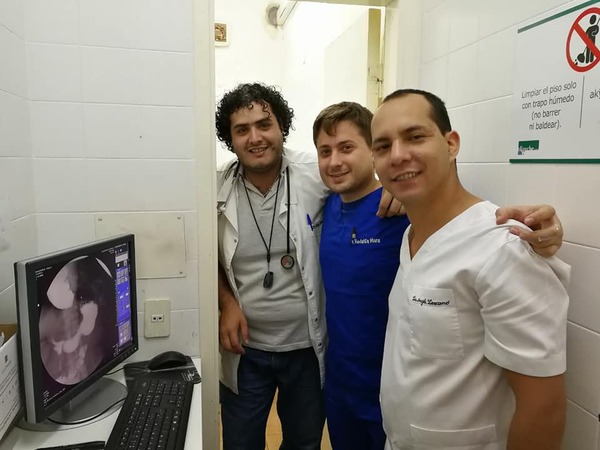 Primer esofagograma en el Hospital Regional de San Juan Bautista