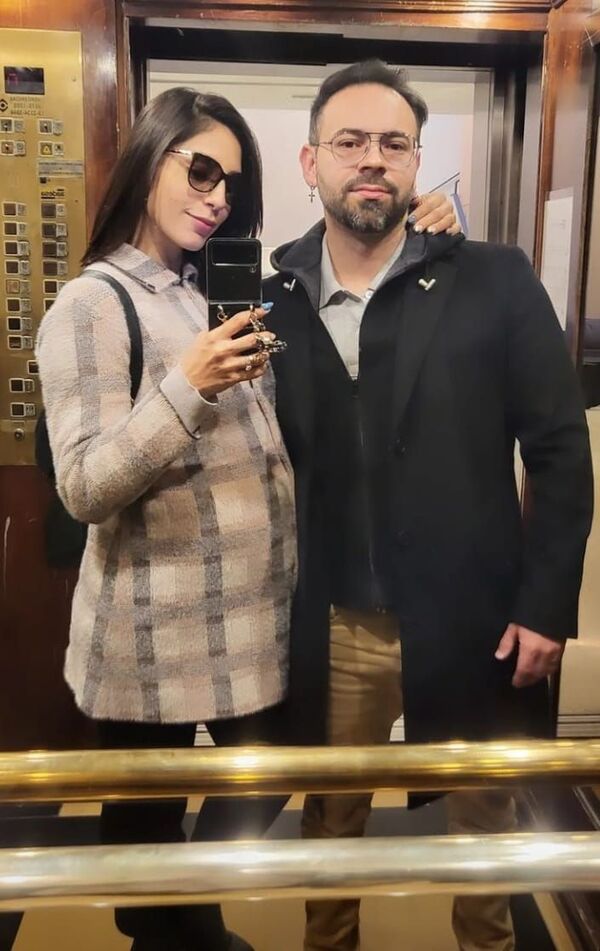 Silvita Romero y David Mussi, juntitos en Buenos Aires - Gente - ABC Color