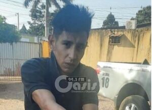 Policia detiene a joven que hurto motocicleta en Pedro Juan
