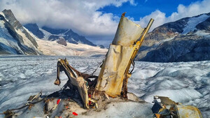 Diario HOY | Hallan los restos de un avión estrellado hace 54 años en los Alpes suizos (FOTO)