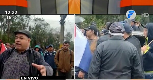 Pobladores se manifiestan contra ampliación de ruta PY02 en Caacupé | Noticias Paraguay