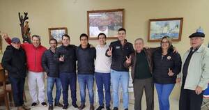 La Nación / Peña recibe apoyo de autoridades de Juan León Mallorquín
